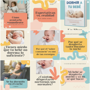 Influencer experta en sueño infantil