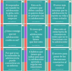 Influencer experta en adolescencia